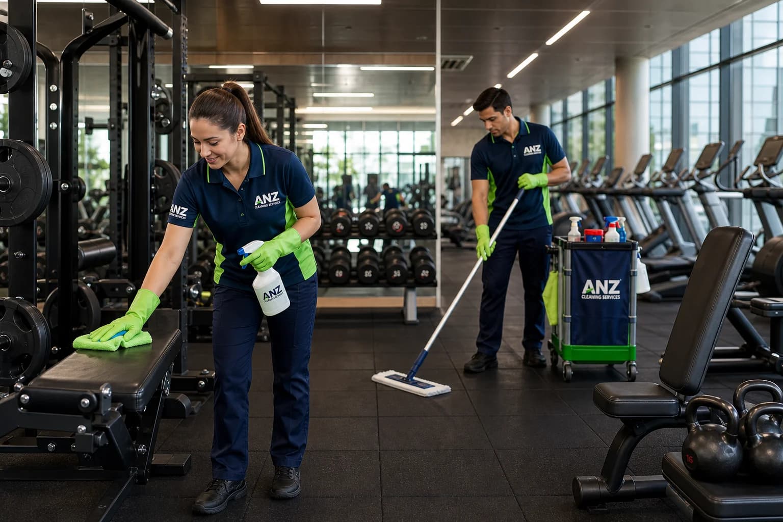 Gym Cleaning Services — ANZ Cleaning Services Sydney