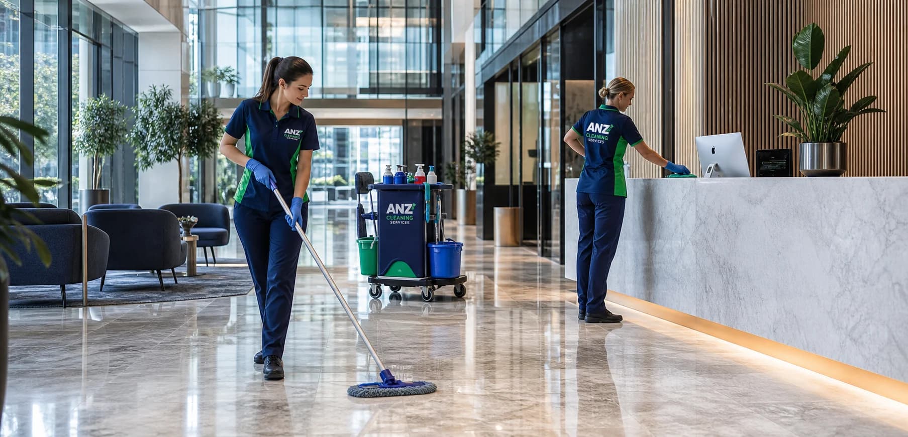 ANZ Commercial Cleaning Silverwater — professional industrial and warehouse cleaning team